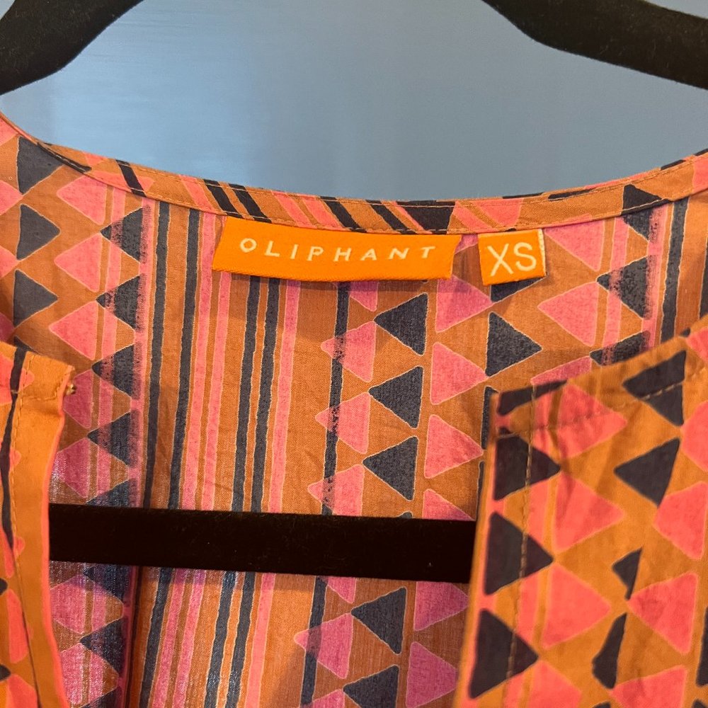 Cotton multi colored dress excellent condition